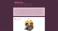 Desktop Screenshot of loveisfan.com